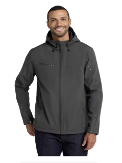 福利捡漏大码特价清仓 软壳复合绒防风防水连帽开衫夹克冲锋衣男