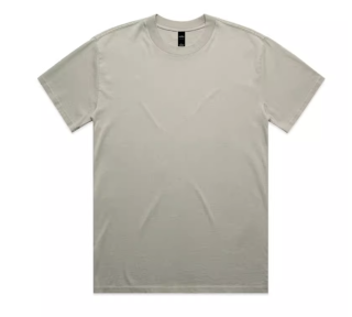 侃爷配色 潮牌美式高街宽松 厚实220克纯棉成衣染色做旧短袖T恤男