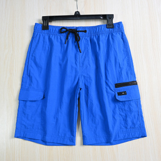 男人是很好的材料256/16同时尼龙搭三角形的网格弹性蕾丝男沙滩短裤