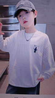 童装男童T恤2025新款洋气打底衫秋装儿童长袖潮t秋季中大童帅上衣