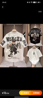 哪吒男童短袖T恤2026夏季新款儿童服装纯棉卡通潮中大童短袖上衣