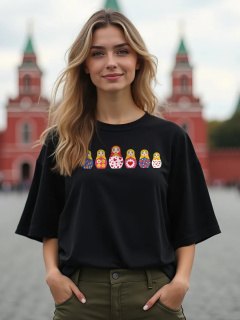 Милая потеря веса забавный мультфильм с принтом oversize летом европейский и американский стиль 100% хлопчатобумажная рубашка с короткими рукавами
