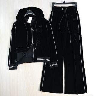 兆基妇女259/18美国Ker天鹅绒面的彩色打牙签有条纹的封闭打开毛衣裤子套