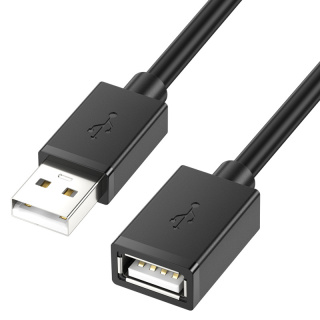 usb2.0延长线公对母全包usb数据线电脑U盘鼠标加长连接usb延长线