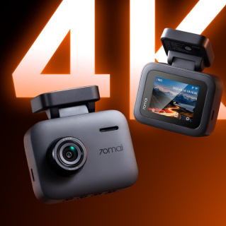 70迈A400Pro4K行车记录仪2025免走线夜视超高清24H停车监控车载