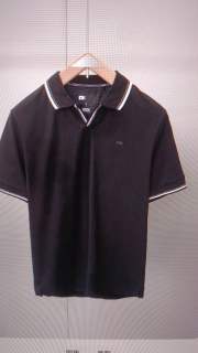 出口米国 轻奢男装 弹力拉架棉商务休闲 男士POLO衫短袖T恤 3461