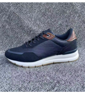 外贸原单尾货男士时尚休闲鞋运动鞋保暖防滑耐磨超纤皮MD底跑步鞋