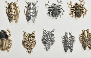 Персонализированные запонки с изображением насекомых: паук, сова, богомол, объемный узор, украшение для рубашки, готовы к продаже