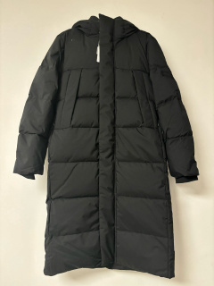 2024D长过膝下外套抗霜冻白鸭绒运动变男性和女性室外温暖的外套件